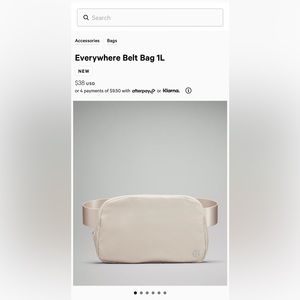 5 authentic Lululemon belt bags!! The top three are new!!